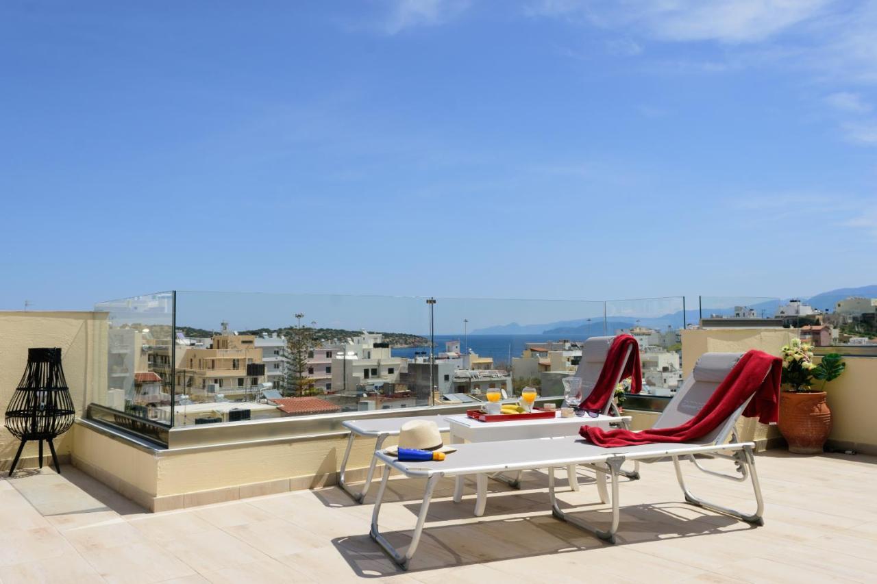 Luxury Lake View Center House Agios Nikolaos  Exterior photo